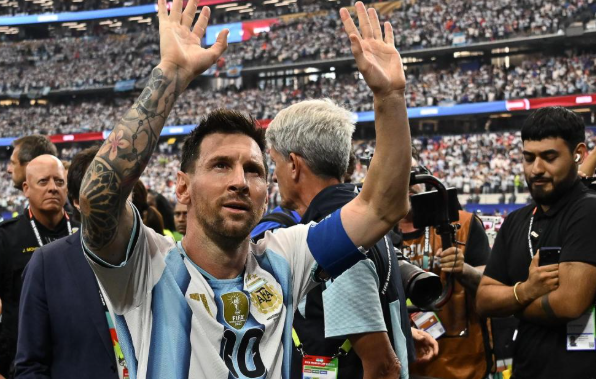 Lionel Messi Plays Farewell Match Against Benin