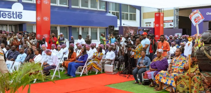 Nestlé Ghana Expands Evaporated Milk Production Line