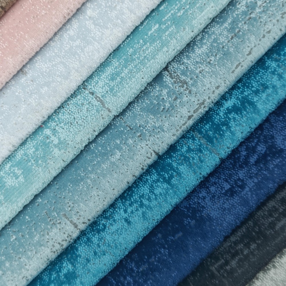 Detailed view of luxury textile patterns and fabrics.