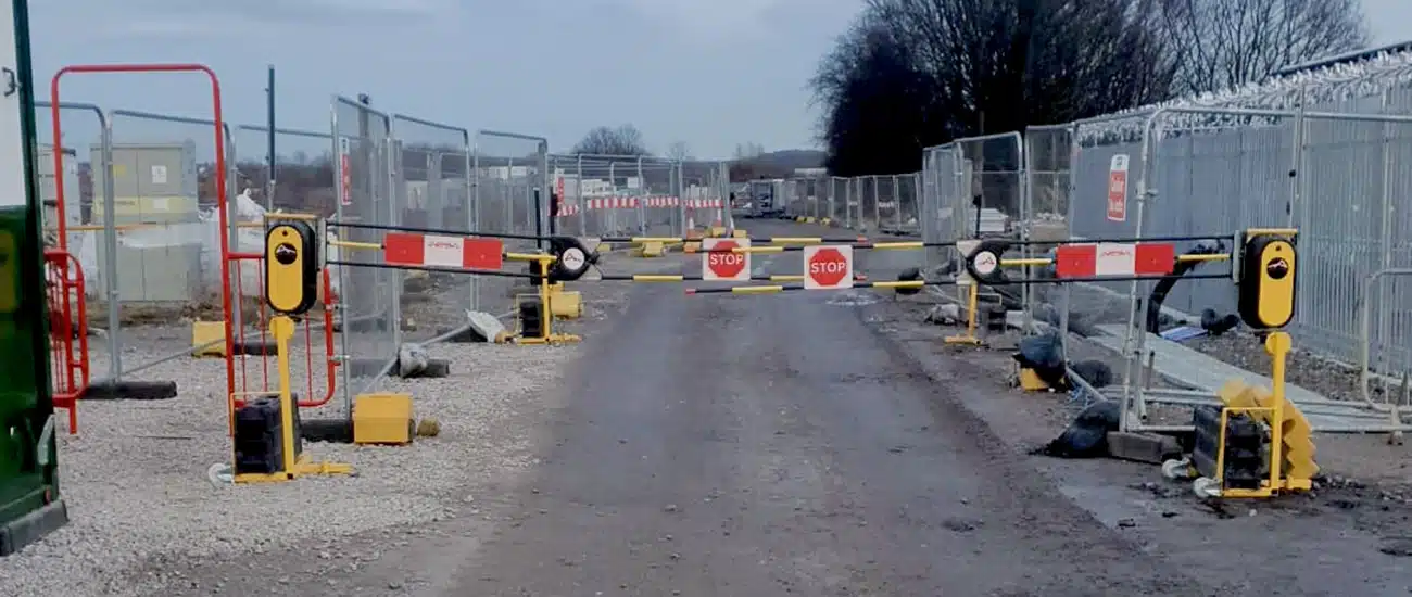 road closure barriers