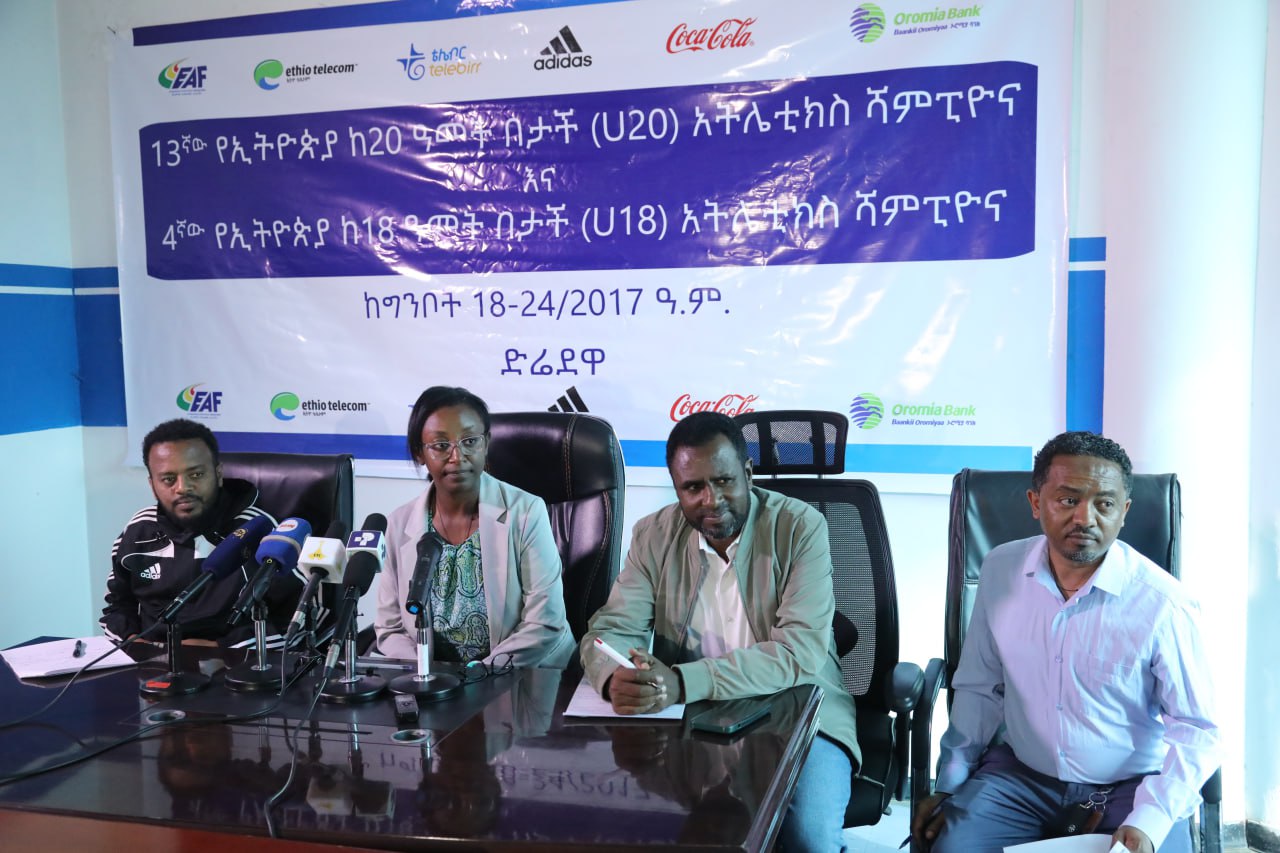 Delegates meeting at the Ethiopian Football Federation headquarters in Addis Ababa, Ethiopia.