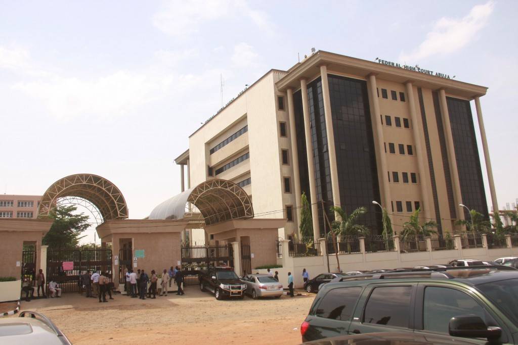 The Federal High Court building in Abuja, Nigeria.