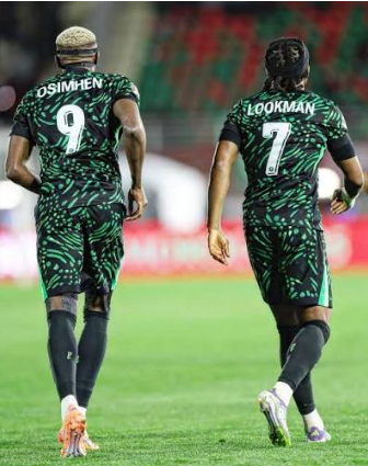 Victor Osimhen and Ademola Lookman