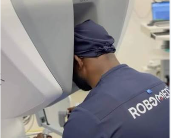 Nisa Premier Hospital in Abuja, Nigeria, where the patient received the remote surgical procedure.